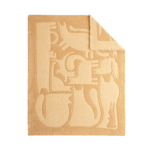 音色家居双面加绒毛毯A类半边绒针织毯子午睡毯沙发毯轻奢盖毯