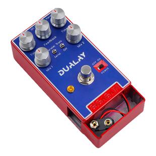 GIGAGAIN 双延迟单块Dualay 可串/并联delay空间类电吉他效果器