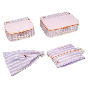 hugz旅行收纳袋行李箱内衣物分装防水洗漱化妆包便携出行整理包