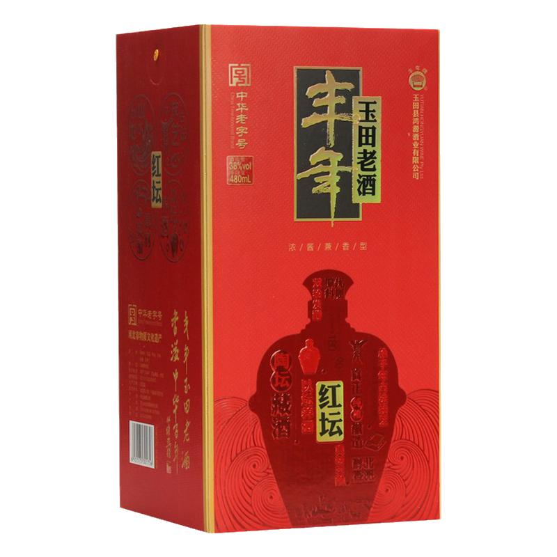 丰年38度红坛唐山浓酱兼香型白酒