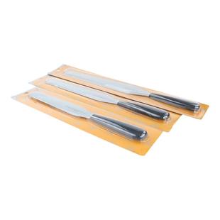 三能抹刀 8/10/12寸蛋糕脱模刀刮刀刻度奶油裱花不锈钢吻刀刮平刀