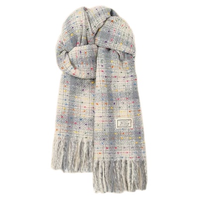 围巾情侣款一对男女冬季2025新款