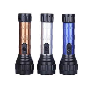 老式手电筒强光电池款手电筒1号干电池LED塑料大手电筒经典款老式