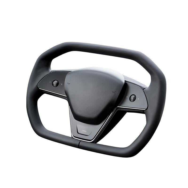 T9电研社适用特斯拉方向盘cybertruck原厂model3/Y赛博方向盘改装