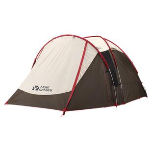 牧高笛家庭帐篷大空间门厅户外露营防风防雨双层4人后室前庭天幕