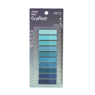 pet便利贴索引贴莫兰迪色活页小清新分类便签本标签便签贴纸ins风高颜值