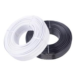 国标纯铜2芯电线rvvb软护套线0.50.751.52.5平方防冻平行线电源线