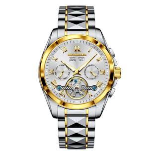 瑞士正品男士手表男款机械表镂空全自动品牌男式腕表学生男表名表