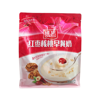 维恩520g14独立包红枣奶粉既早餐