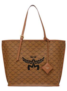【6期免息】MCM HIMMEL中号LAURETOS购物袋大容量