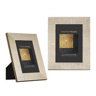 cleo frame意大利工艺实木相框源头金属摆台样板房卧室6710寸摆件