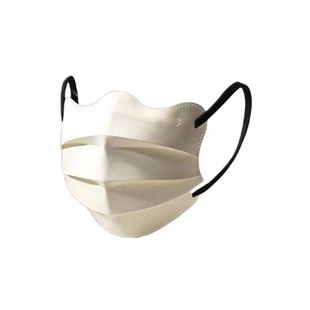 波浪形口罩一次性女高颜值成人小脸秋冬防风透气黑色蝶形2025新款