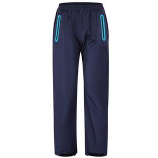 雨裤防水男女款下半身骑行外卖防暴雨双层带鞋套轻薄口袋单条裤子