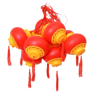 2026款户外防水亚克力连串灯笼街道树干室内led小灯笼串新年装饰