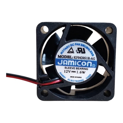 JAMICON 凯美 KF0420S1H-AG 12V 1.6W 4020 4CM厘米 小型轴流风扇