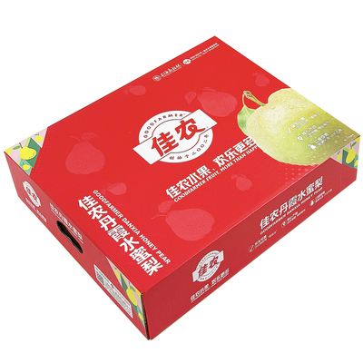 佳农丹霞水蜜梨子6斤礼盒装顺丰