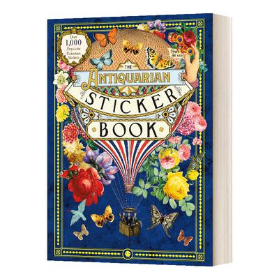 Antiquarian Sticker Book 古董贴纸书 精装 Odd Dot