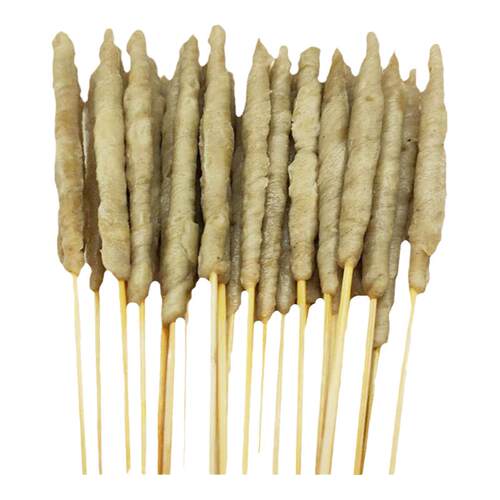 网红小面筋串商用手把串 街边油炸小吃 铁板烧烤面筋食材冷冻涮串