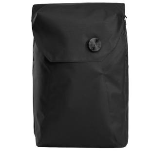 KOLON SPORT可隆男士翻盖式通勤背包压胶耐磨双肩包分层电脑包