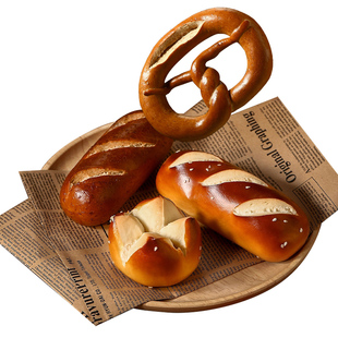 （大餐救星）碱法原麦全麦碱水面包无蔗糖无油咸味健康低脂饱腹