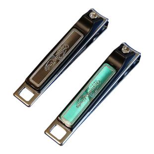 2个欧美达指甲刀小号不锈钢指甲钳带锉刀修甲脚趾甲剪指甲剪可爱