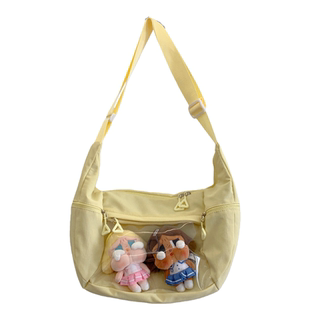 韩系痛包日常款十厘米娃包双人追星二次元可爱大容量单肩斜挎包女