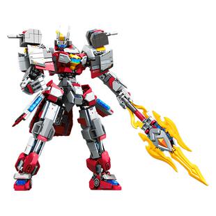 中国积木强国雄风055-百川之戟军舰军事机甲模型拼装男孩玩具礼物