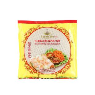 越南水妈妈春卷皮泰国春饼皮米纸透明薄饼皮泰式家用手工速食米皮