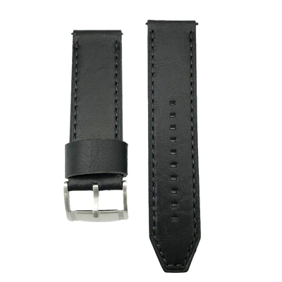 FOSSIL表带24MM通用牛皮男表配件