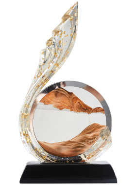 轻奢高档客厅家居装饰品金色摆件