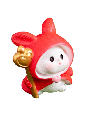 苔藓微景观造景兔子小摆件