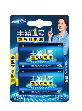 【独粒】南孚丰蓝1号燃气灶电池