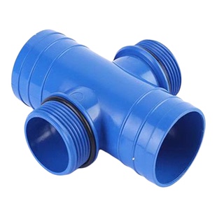 农用微喷带接头2寸2.5寸3寸多功能三通四通组合开关球阀滴灌配件