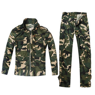 户外高品质军训服套装夏男女教官迷彩服透气耐磨劳保服军迷团建服