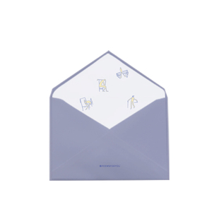 PoemsForYou为你写诗「云端来信」信封信纸套装文艺高级贺卡情书