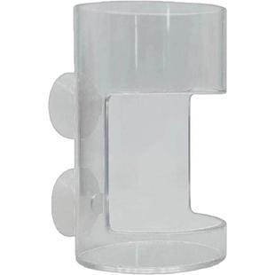 鱼缸小鱼喂食器鱼食投喂器防飘散喂鱼投食圈喂食圈下沉透明亚克力