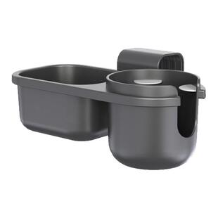 二合一汽车安全座椅杯架儿童座椅奶瓶架水杯架零食置物架通用配件