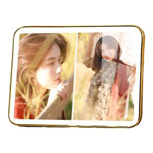 两宫格相框二联照片摆台打印相片定制相框儿童高级感婚纱照相册