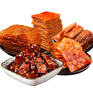 思乡山豆干组合平江酱干千张豆皮辣条零食湖南特产豆腐干香干小吃
