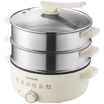 九阳品牌18L大容量不锈钢蒸笼