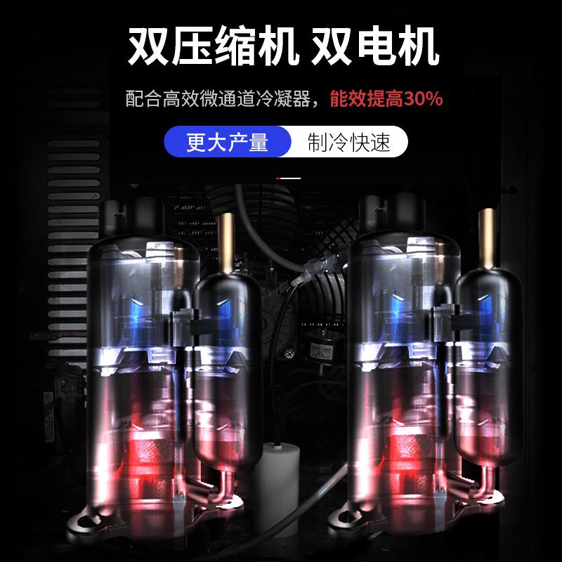 广绅冰淇淋机商用全自动酸奶甜筒机大容量七天免清洗软冰激凌机器