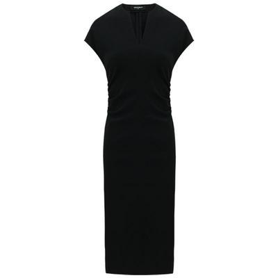 COCOBELLA气质V领小黑裙