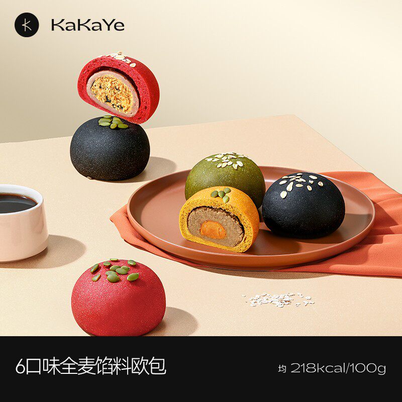 kakaye/卡卡业 【12种坚果】东方滋核桃坚果全麦吐司面包康早餐图片