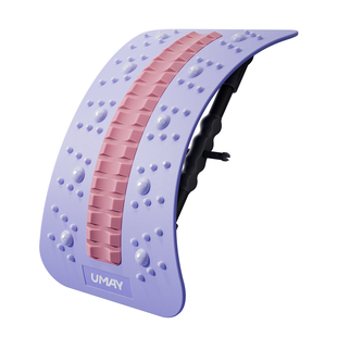 佑美顶腰板脊椎矫正器腰椎舒缓器拉伸器可调节牵引器托举器按摩仪