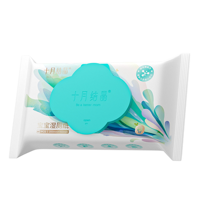 十月结晶益生菌湿厕纸40抽