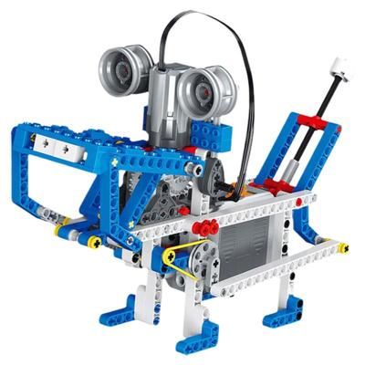 编程机器人电动积木拼装教具套装