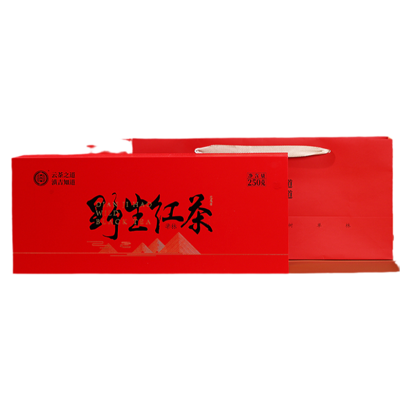 滇吉号云南野生古树红茶250g