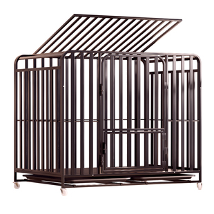 狗笼子大型犬金毛狗笼中型犬室内小型犬方管宠物笼子狗别墅带厕所