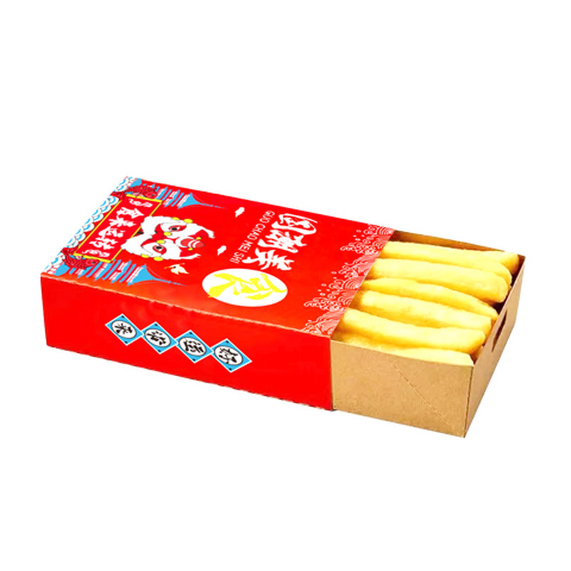 国潮风现烤火柴盒薯条盒小吃炸鸡点心包装盒/包装袋/