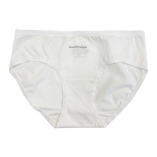 美式运动风内裤女纯棉桑蚕丝抑菌裆女士短裤少女简约透气低腰底裤